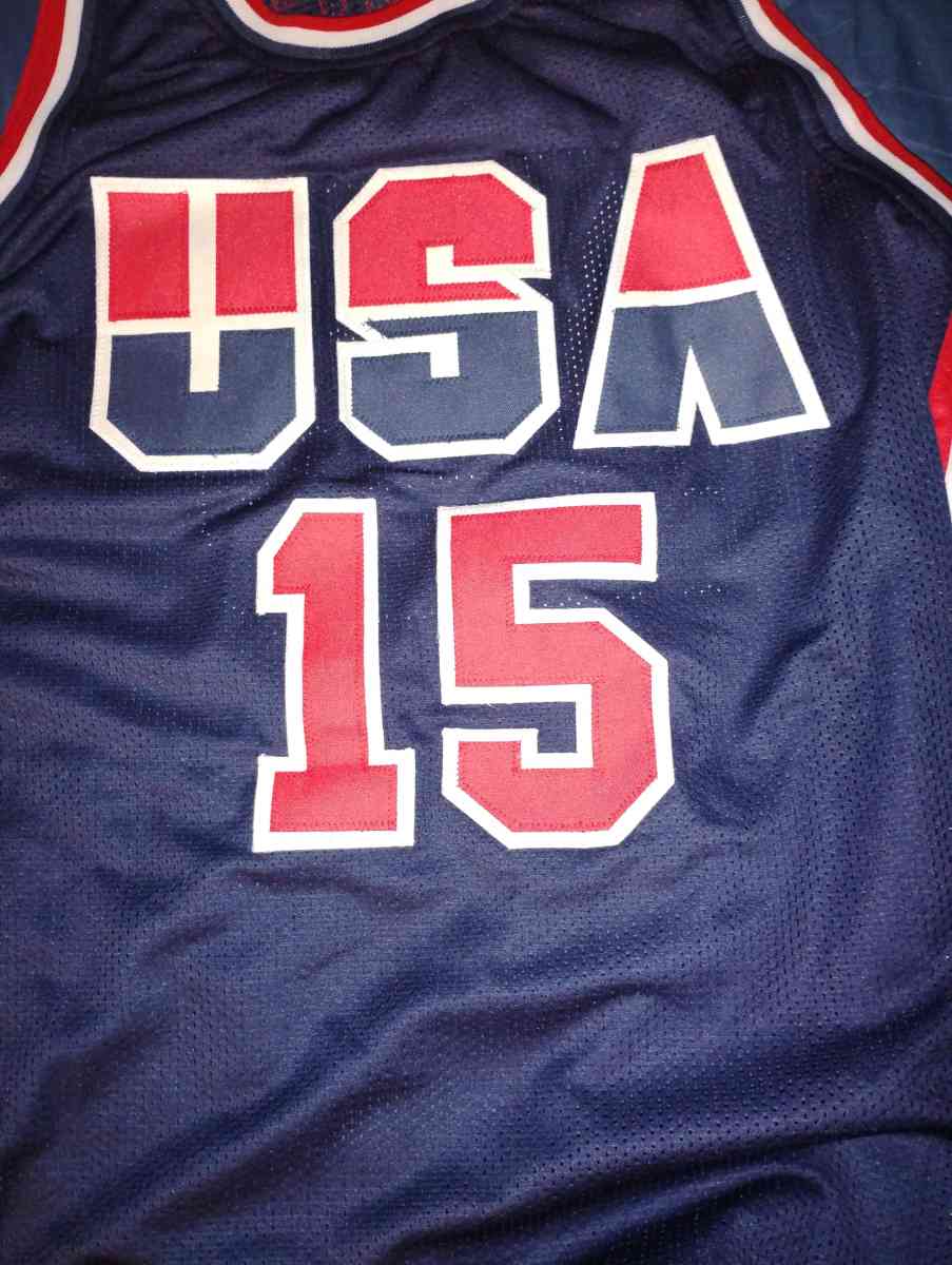 Team USA Magic Johnson Authentic Autograph Jersey - Ponte Vedra Beach, Florida