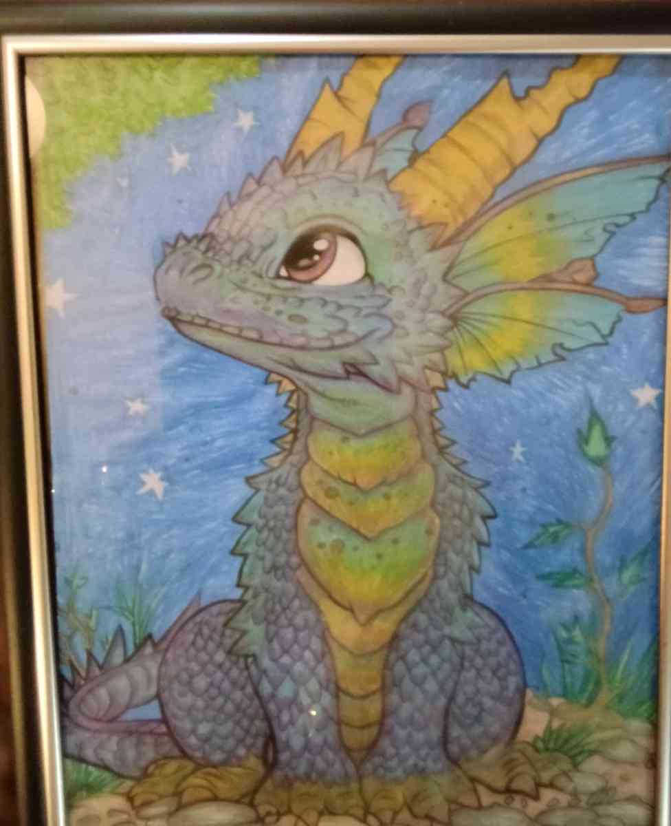 pictures shaded and colored with gel pens - Lufkin, Texas