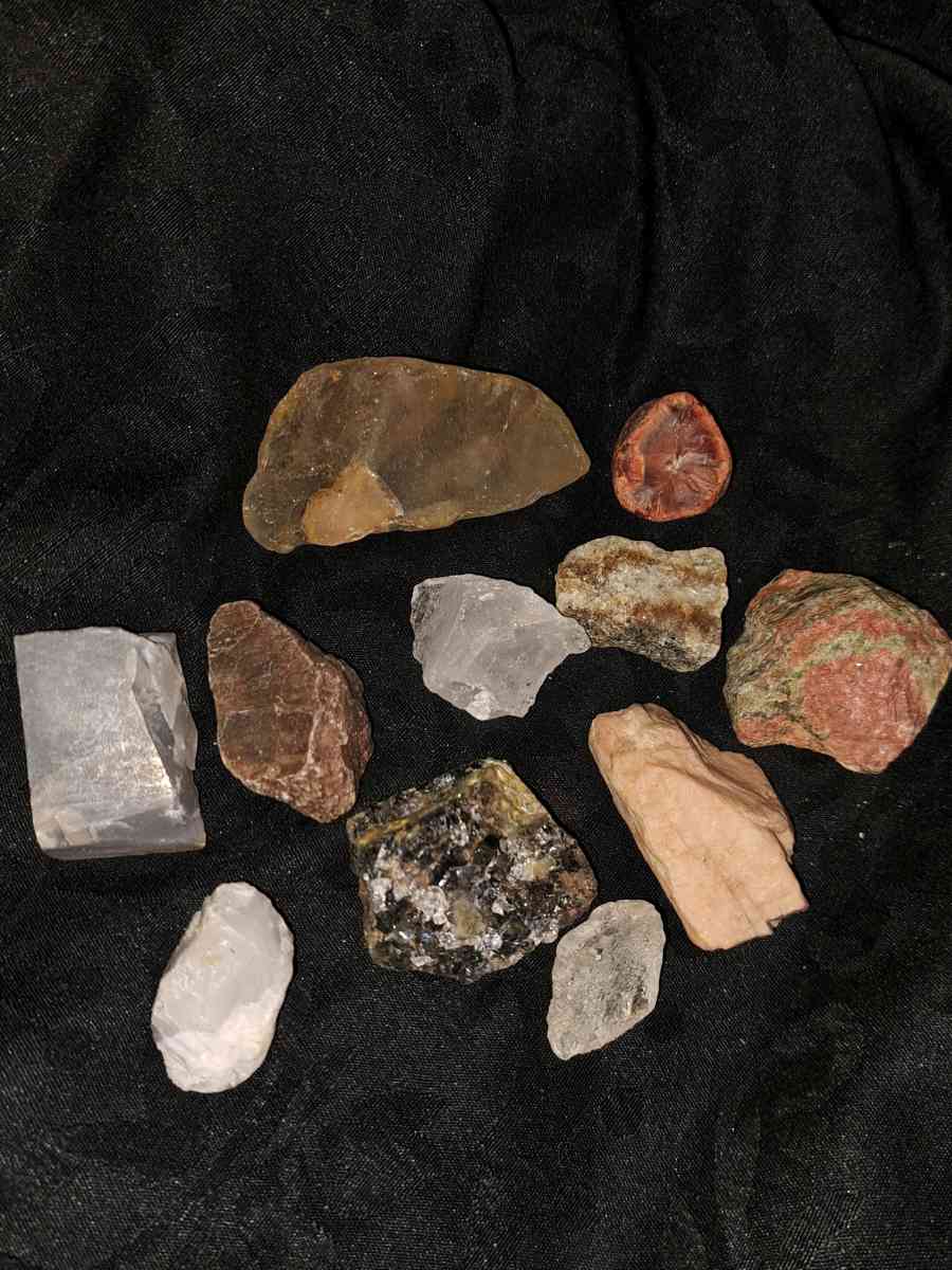 raw and beautiful stones and gemstones - Banner Elk, North Carolina