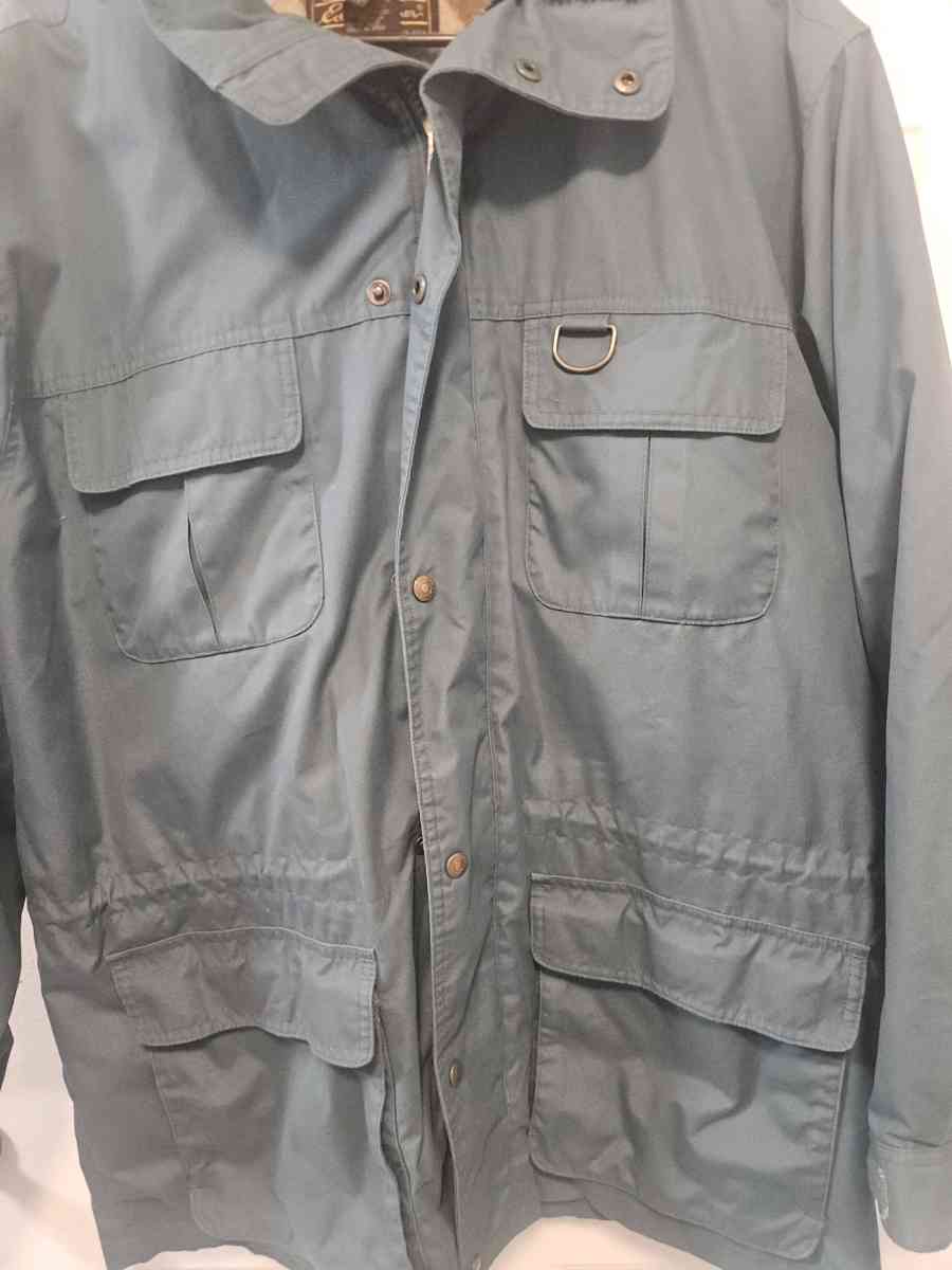 VTG Eddie Bauer Chore Coat Jacket - Tulsa, Oklahoma - FleaMarketBay
