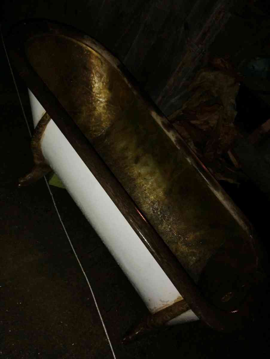 circa 1895 Bathtub - Mendocino, California - FleaMarketBay