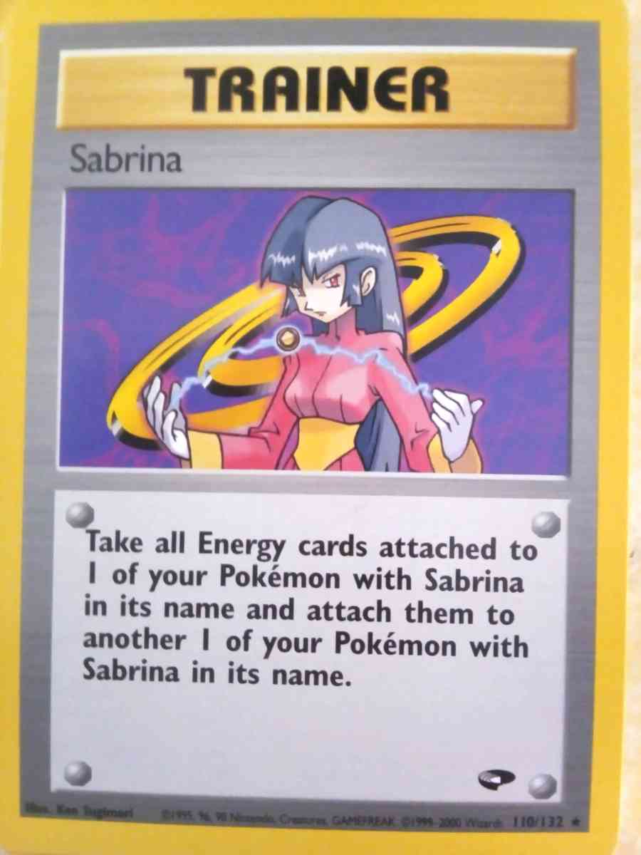Sabrina pokemon cards - Mobile, Alabama - FleaMarketBay