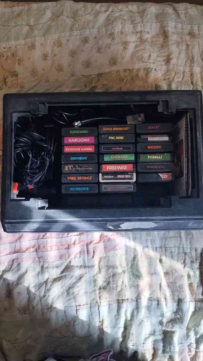 atari 2600 with Games - Dallas, Texas - FleaMarketBay