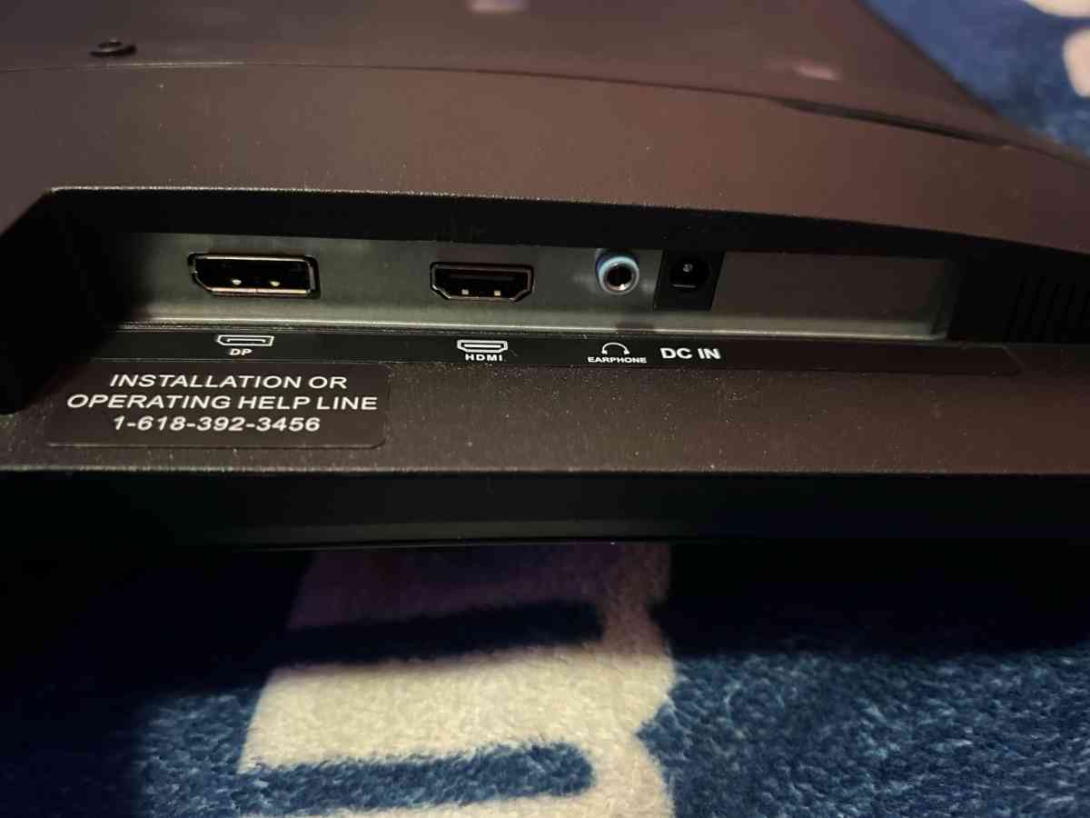 Sansui 24 Curved Gaming Monitor 120Hz - Paterson, New Jersey - FleaMarketBay