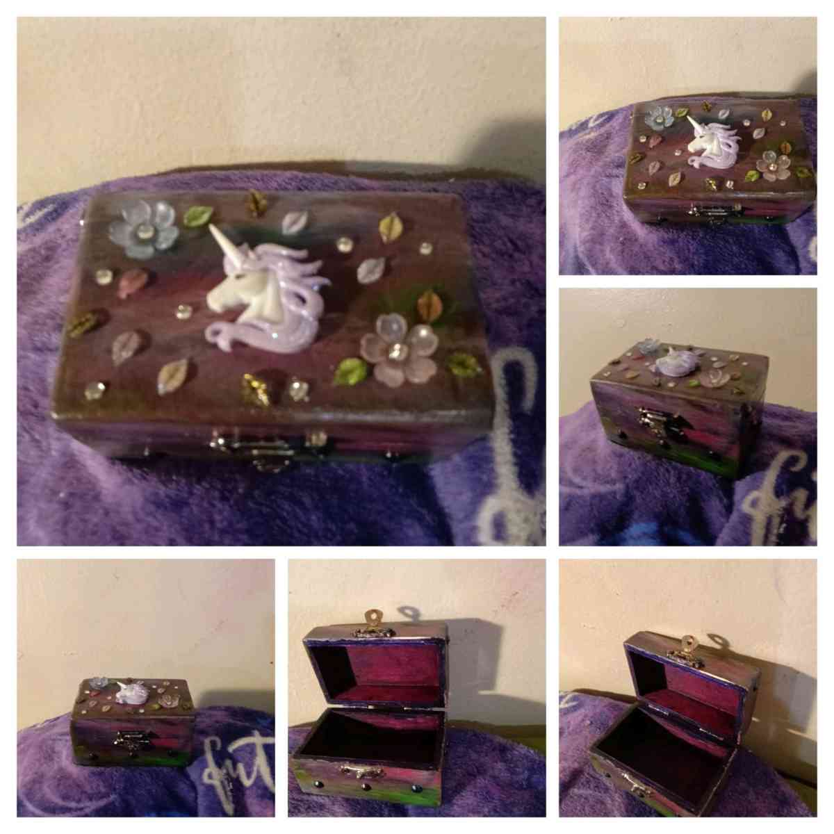 unicorn trinket box - Lufkin, Texas