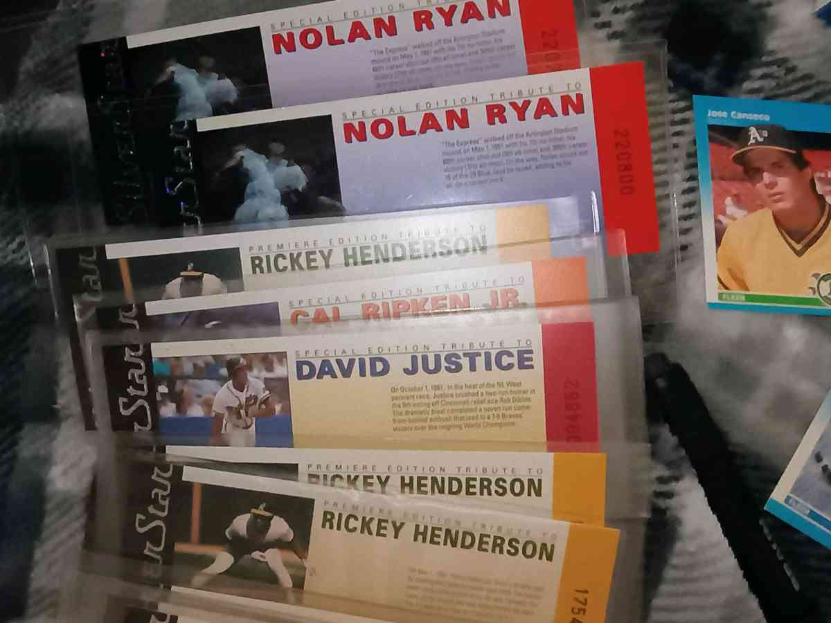 siverstar MLB tickets assorted - Seaford, Delaware - FleaMarketBay