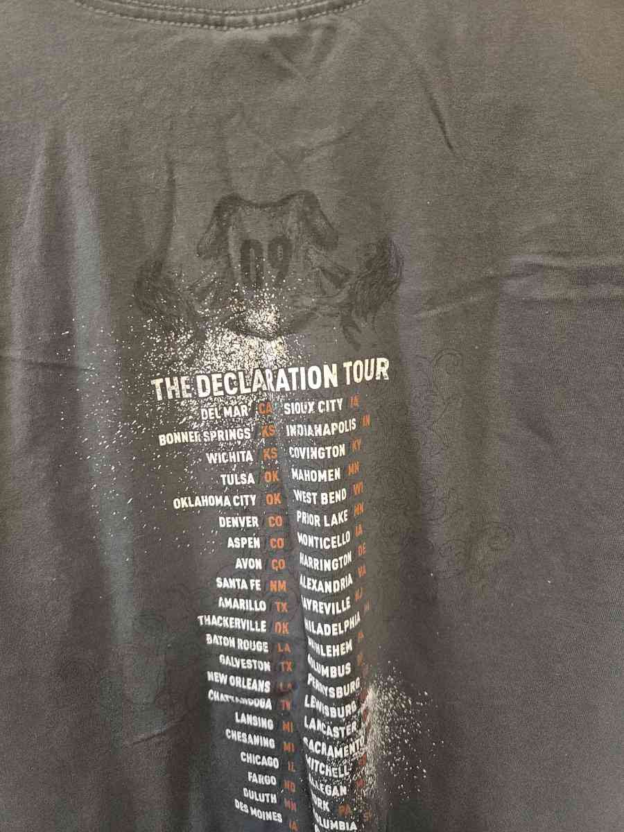 Vtg David Cook Concert Tshirt - Tulsa, Oklahoma - FleaMarketBay