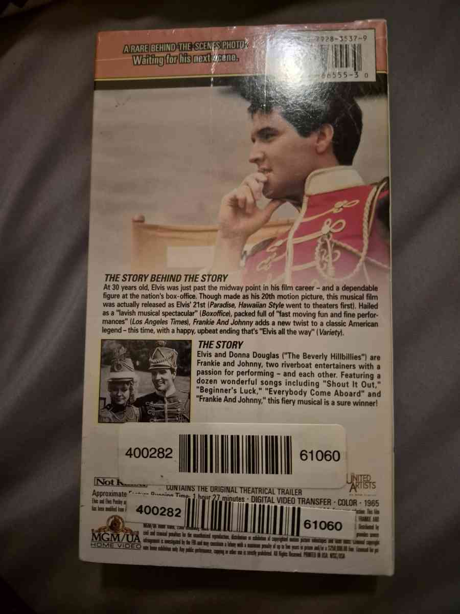 BRAND NEW SEALED Frankie And Johnny VHS - New Baltimore, Michigan - FleaMarketBay