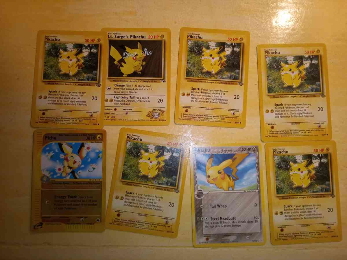 excellent condition multiple Pikachus 10 total - Mobile, Alabama - FleaMarketBay