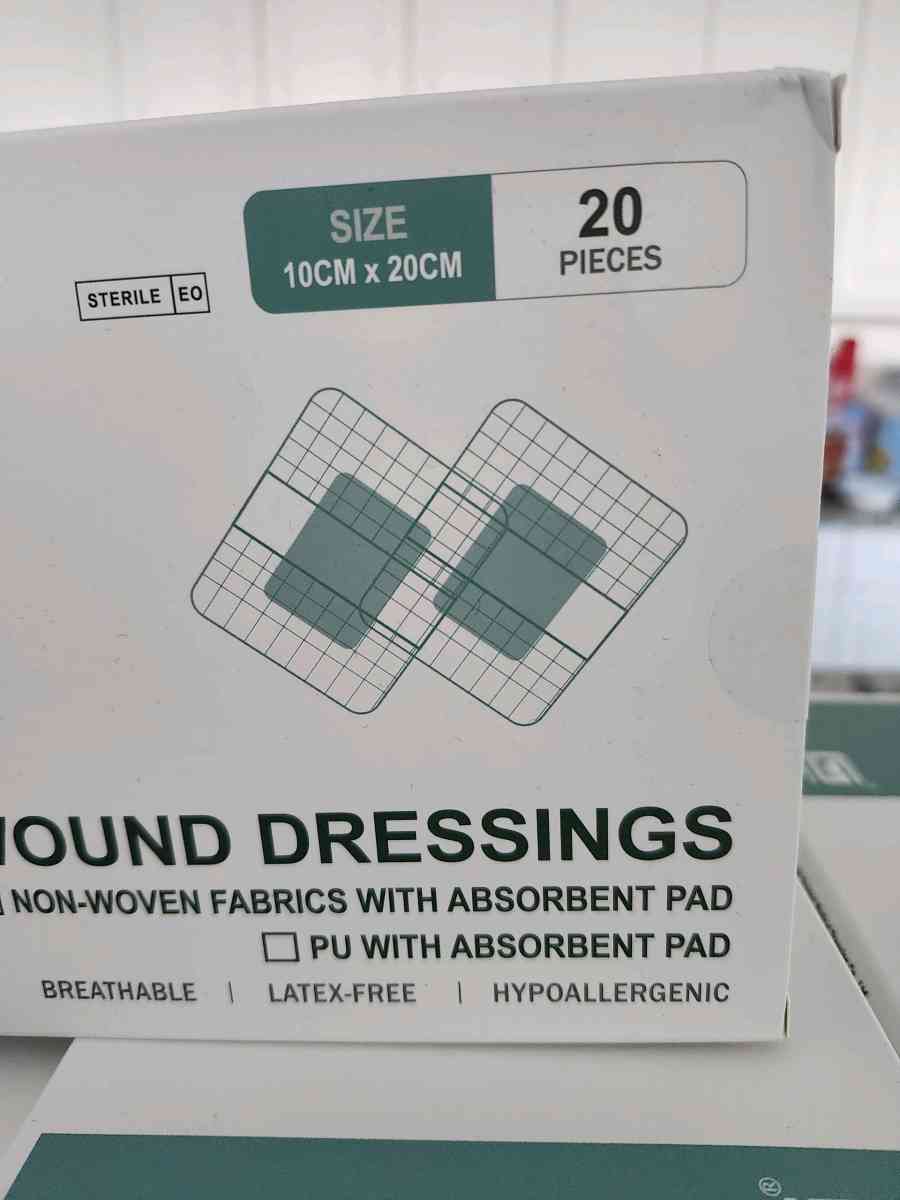 Sterile Wound Dressings 10cm x 20cm  20 Pack - Chino, California - FleaMarketBay