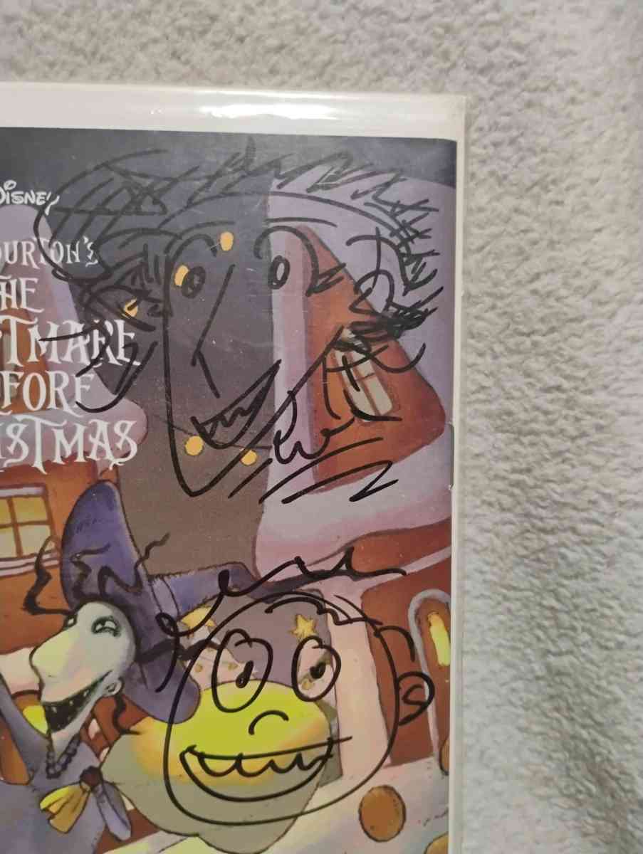 Nightmare before Christmas Zeros journey Issue 8 signed - Denver, Colorado - FleaMarketBay