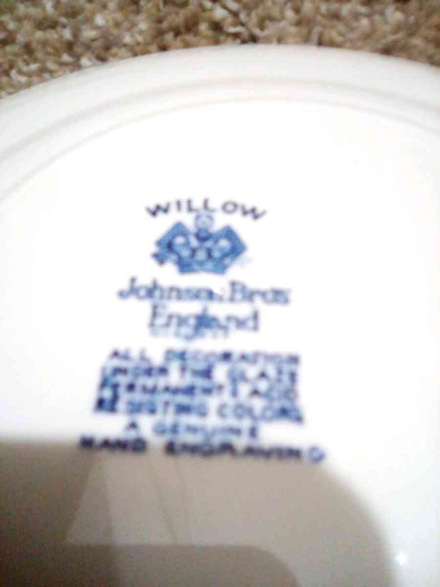 blue willow serving plater - Des Moines, Iowa - FleaMarketBay