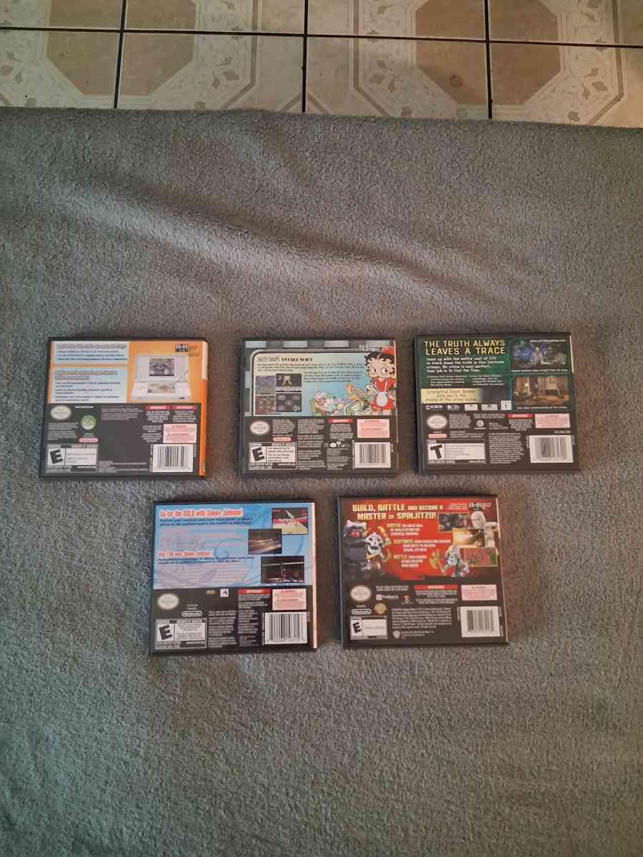5 Nintendo DS Games for Nintendo DS - North Hollywood, California - FleaMarketBay