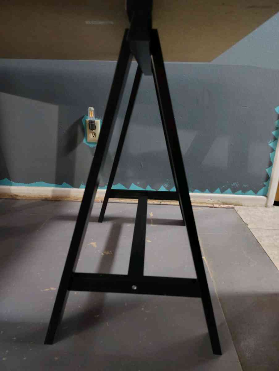 IKEA Linnmon Table Black 59 L x 29 W x 28 H - Victorville, California - FleaMarketBay