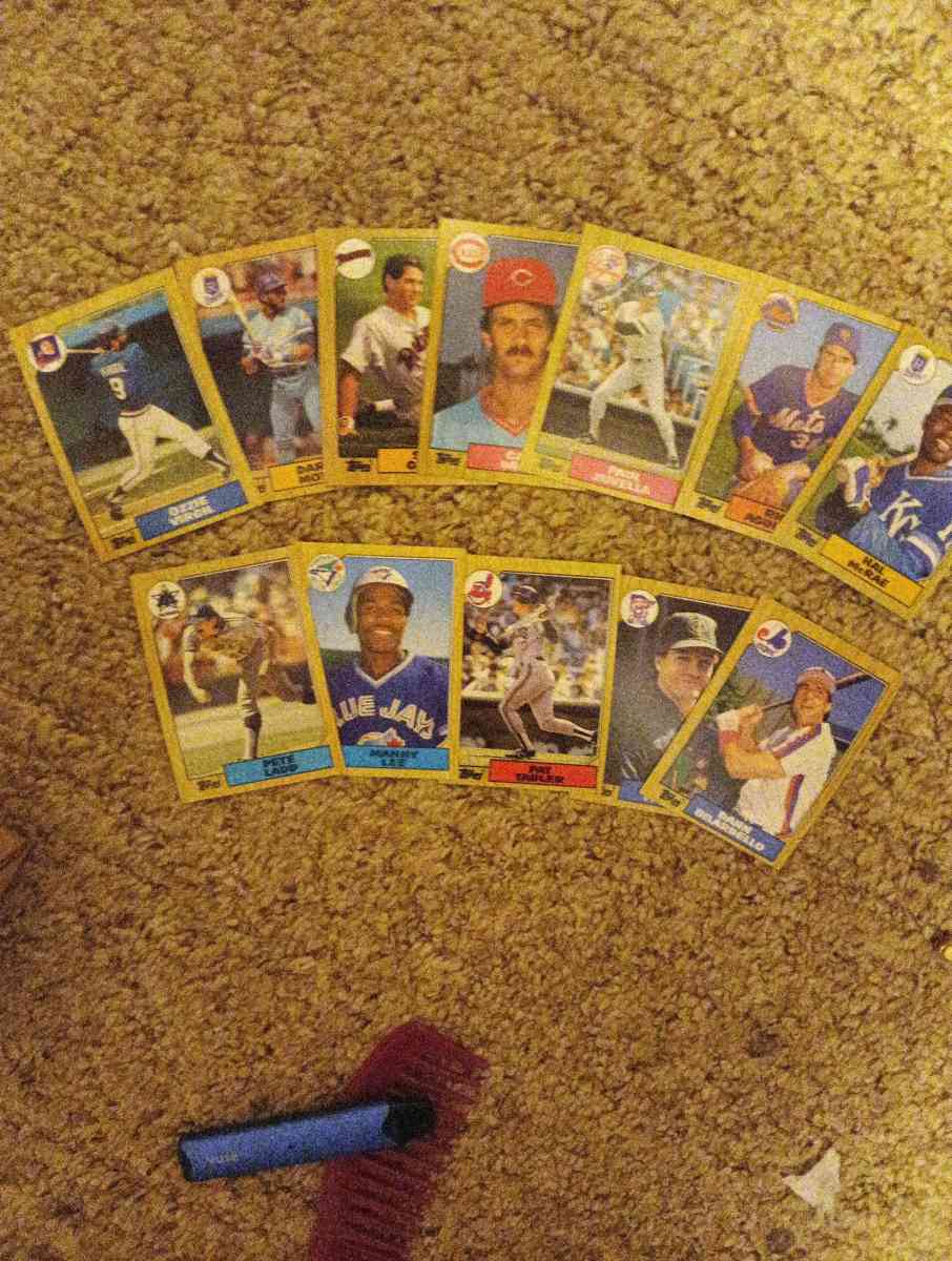 1987 Topps Baseball Card full set - Alexander, North Dakota - FleaMarketBay