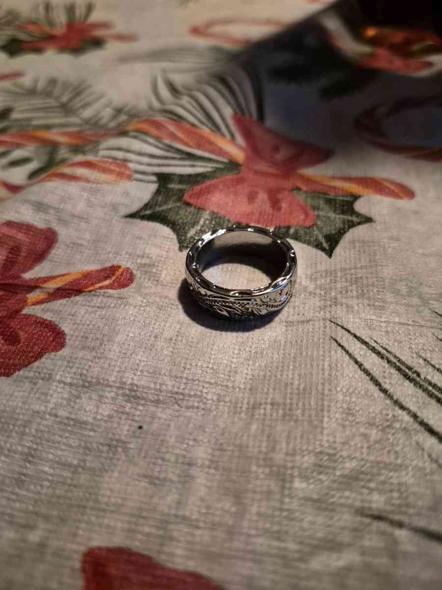 NEW Heavy sterling silver band size 8 - New Baltimore, Michigan - FleaMarketBay