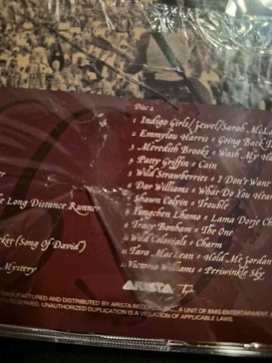 NEW IN PLASTIC Lilith Fair A CELEBRATION OF WOMEN IN MUSIC - New Baltimore, Michigan - FleaMarketBay