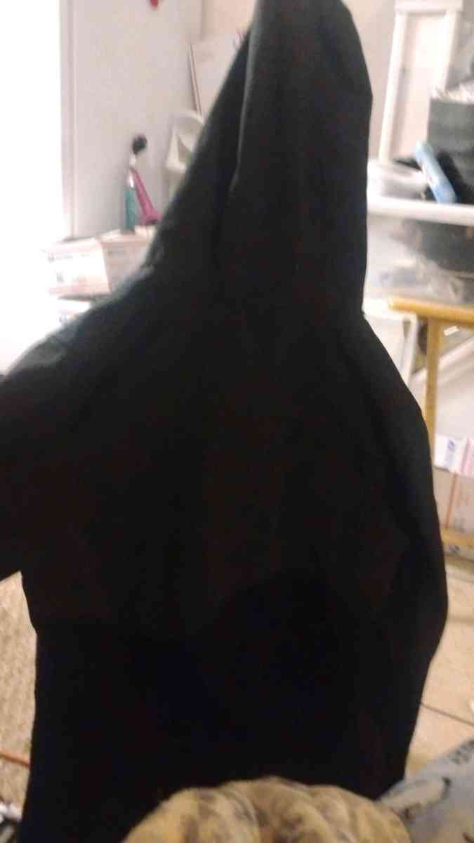 jean jacket black jacket and boots - Mount Carmel, Pennsylvania - FleaMarketBay