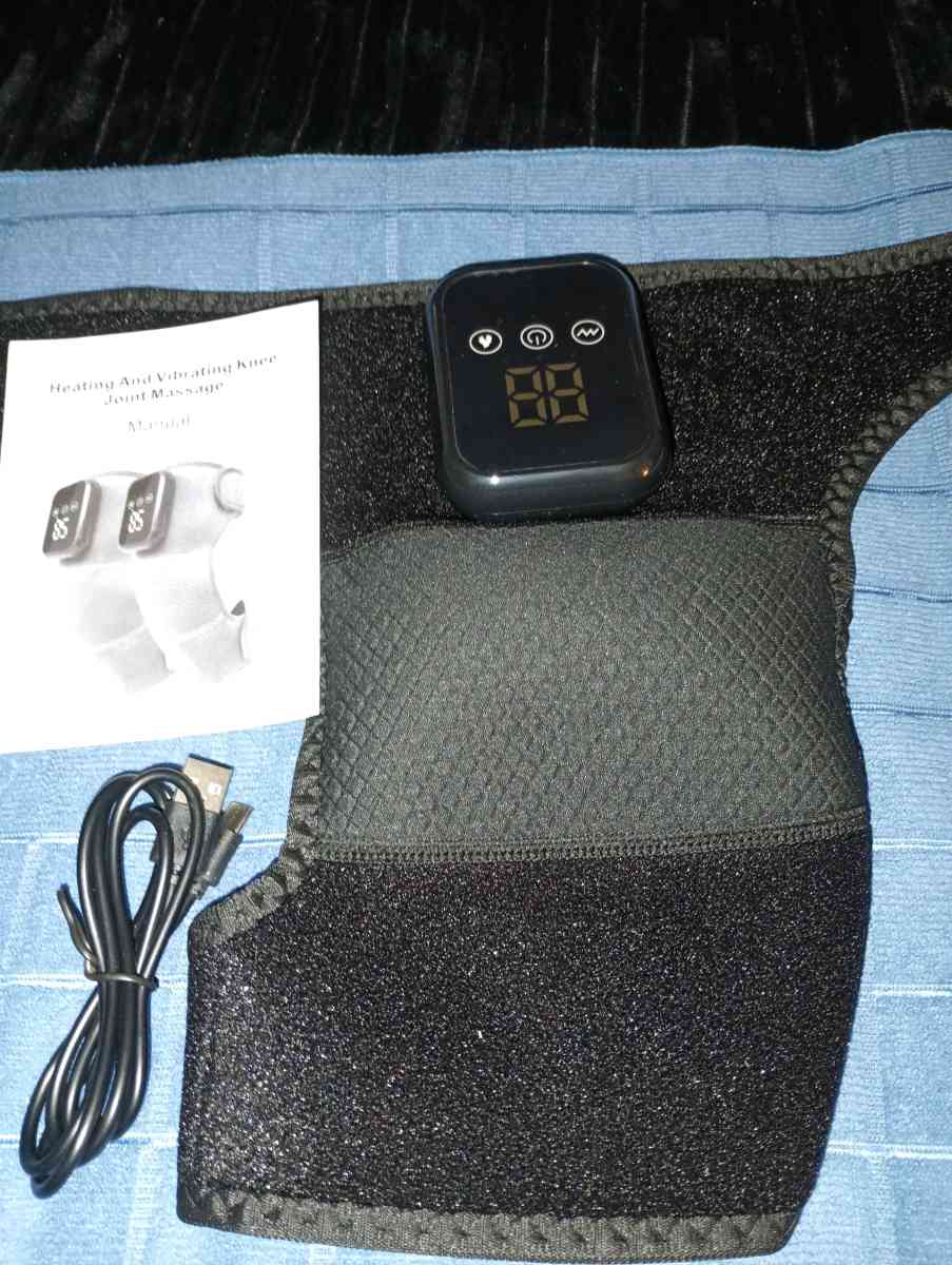 New Knee Shoulder Elbow Heat and Massage Wrap - Wichita, Kansas - FleaMarketBay