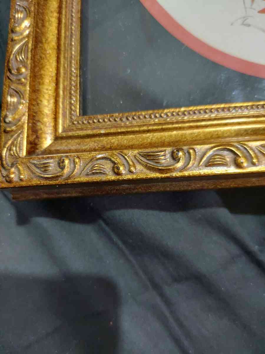 Ornate Antique Gold Baroque Frame w 1900s Harrison Fischer P - Wichita, Kansas - FleaMarketBay