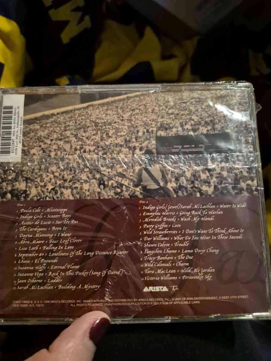 NEW IN PLASTIC Lilith Fair A CELEBRATION OF WOMEN IN MUSIC - New Baltimore, Michigan - FleaMarketBay