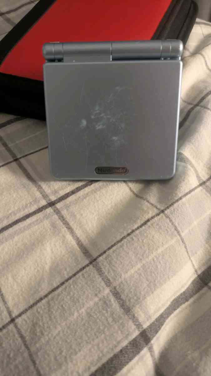Game Boy Advance SP Model AGS101 with Case and Charger - Danvers, Massachusetts - FleaMarketBay
