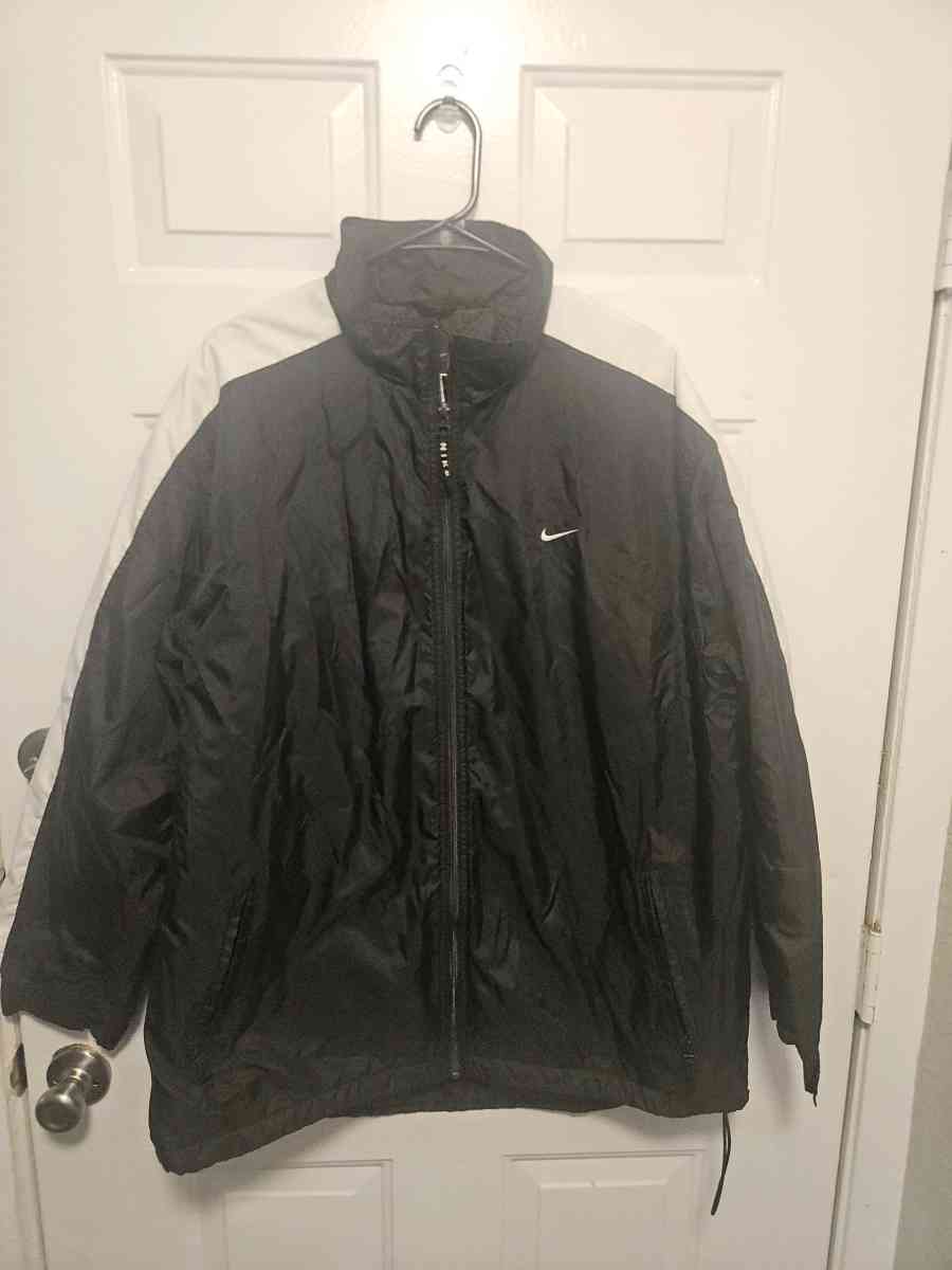 VTG 90s Nike Spellout Windbreaker Jacket - Tulsa, Oklahoma