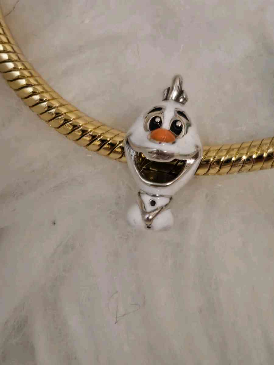 Olaf charm winter theme for Pandora bracelet necklace - Austin, Texas - FleaMarketBay