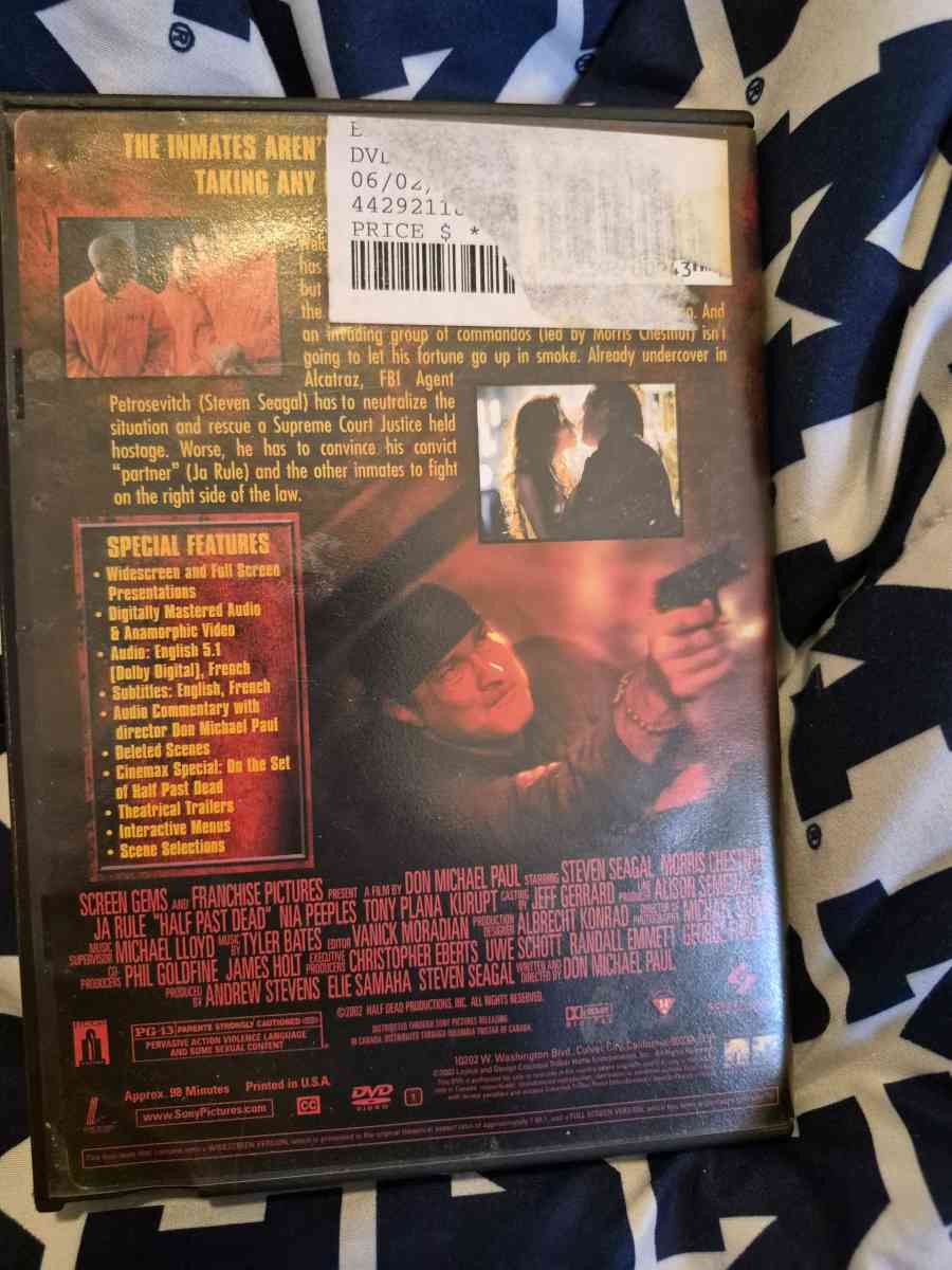 USED Half Past Dead DVD - New Baltimore, Michigan - FleaMarketBay