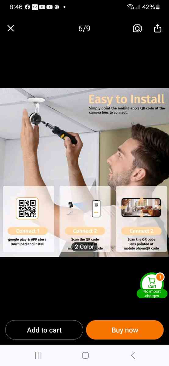 Brand New Indoor Security Camera - Adel, Georgia - FleaMarketBay