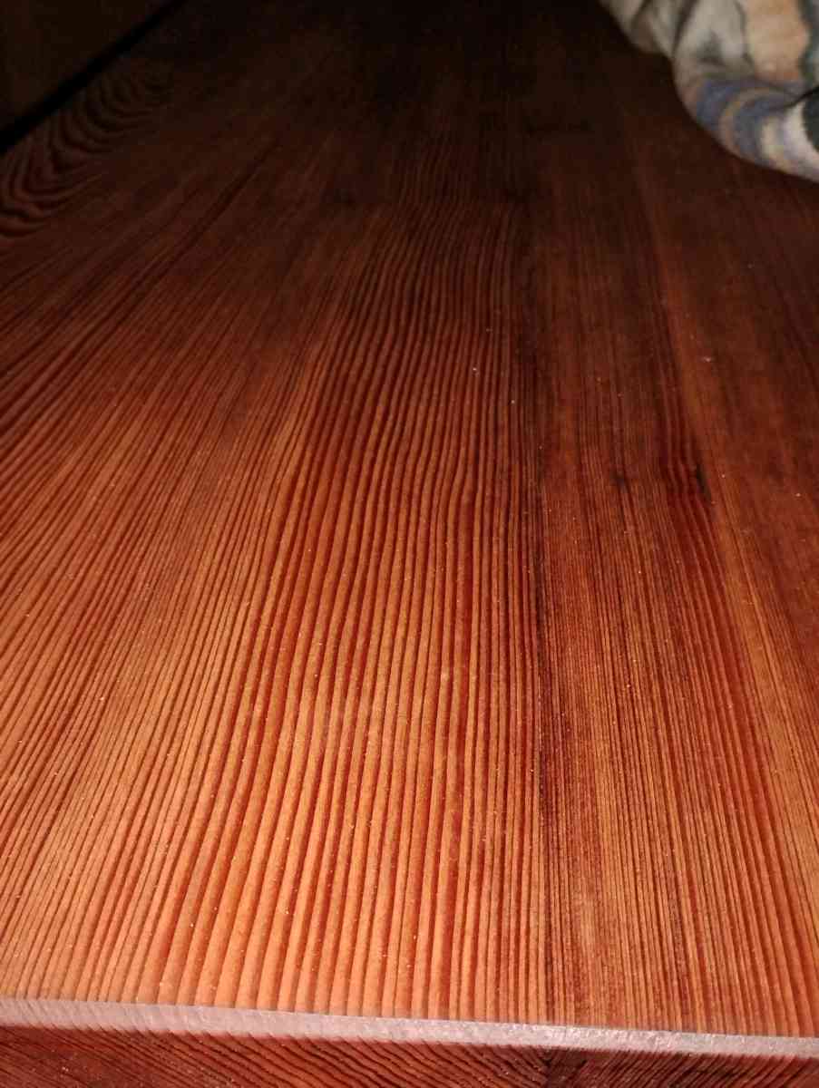 old growth redwood dining table seats 8 comfortably - Mendocino, California - FleaMarketBay