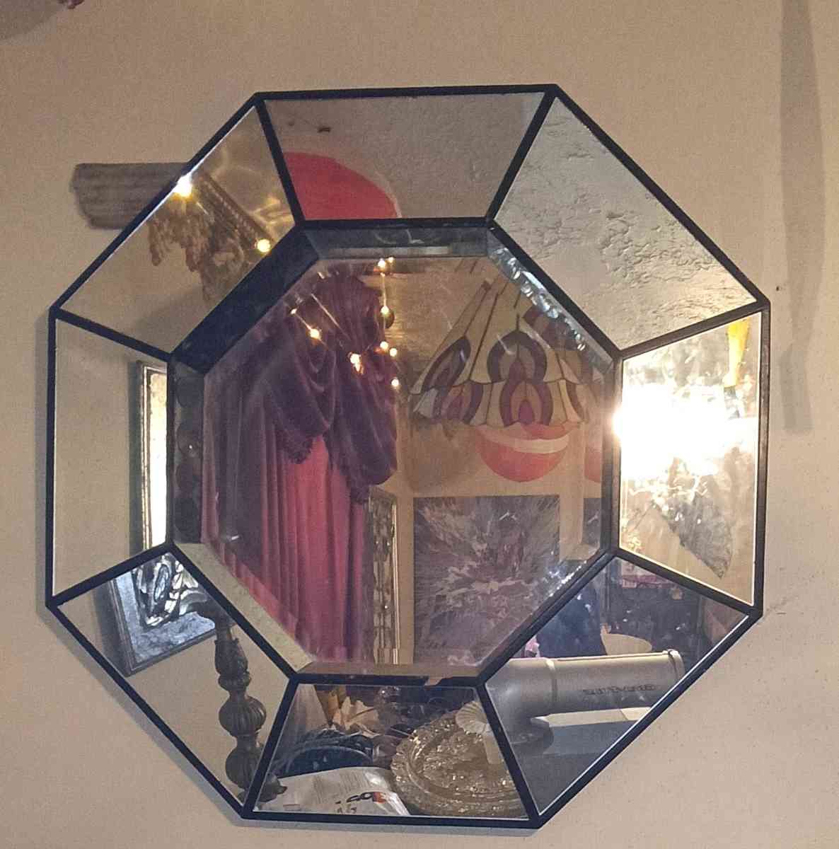 oversized octogan mirror - Spring, Texas - FleaMarketBay