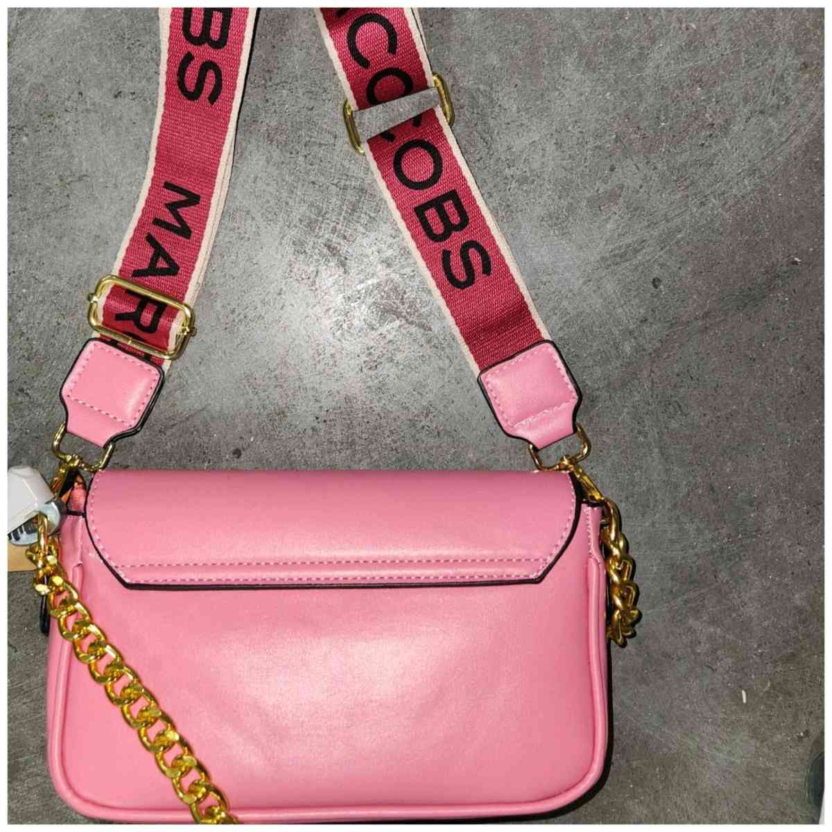 Marc Jacobs Vibrant Pink Crossbody Bag