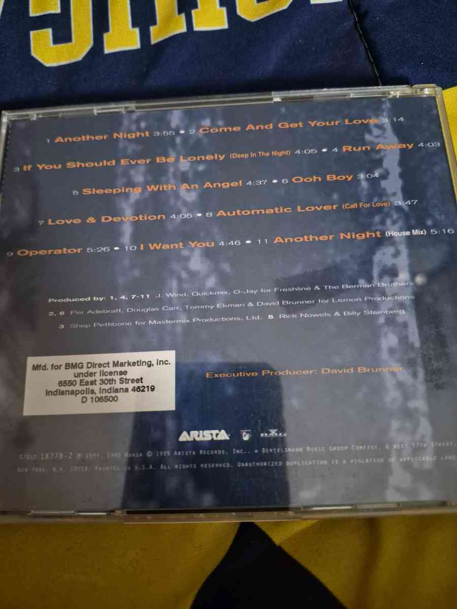 USED LIKE NEW Real MCoy ANOTHER NIGHT cd - New Baltimore, Michigan - FleaMarketBay