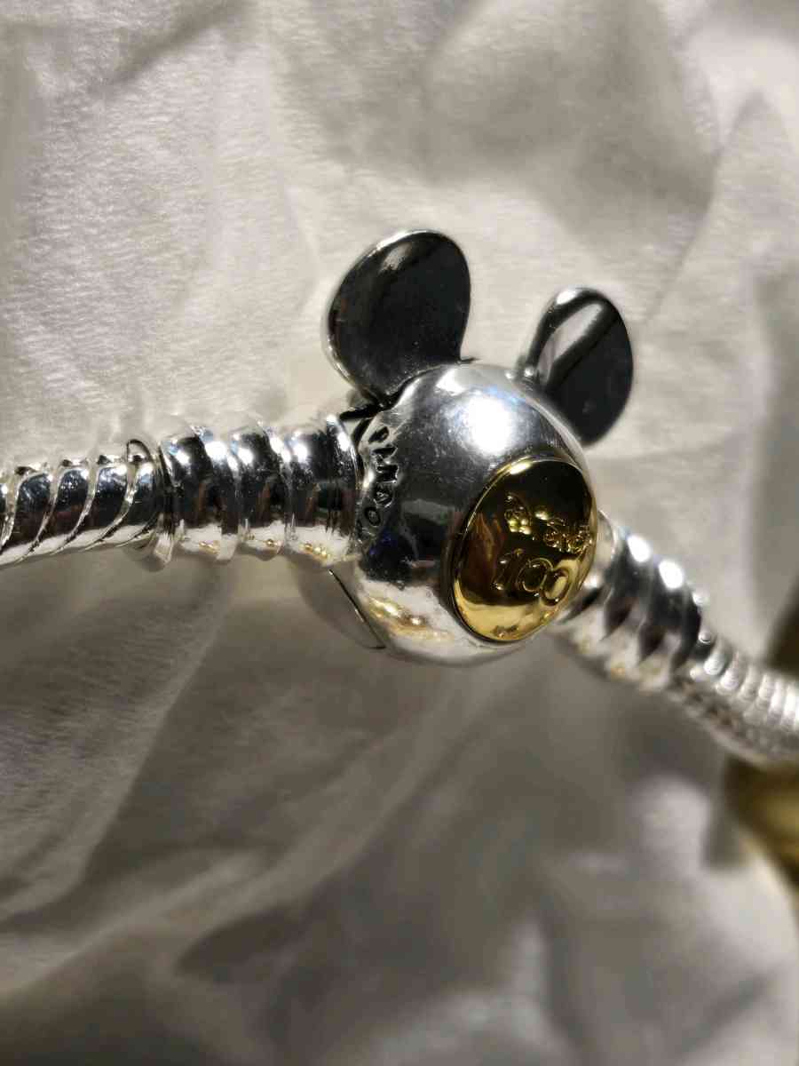 Pandora Disney Mickey 100th Anniversary 67in Chain Bracelet - Austin, Texas - FleaMarketBay