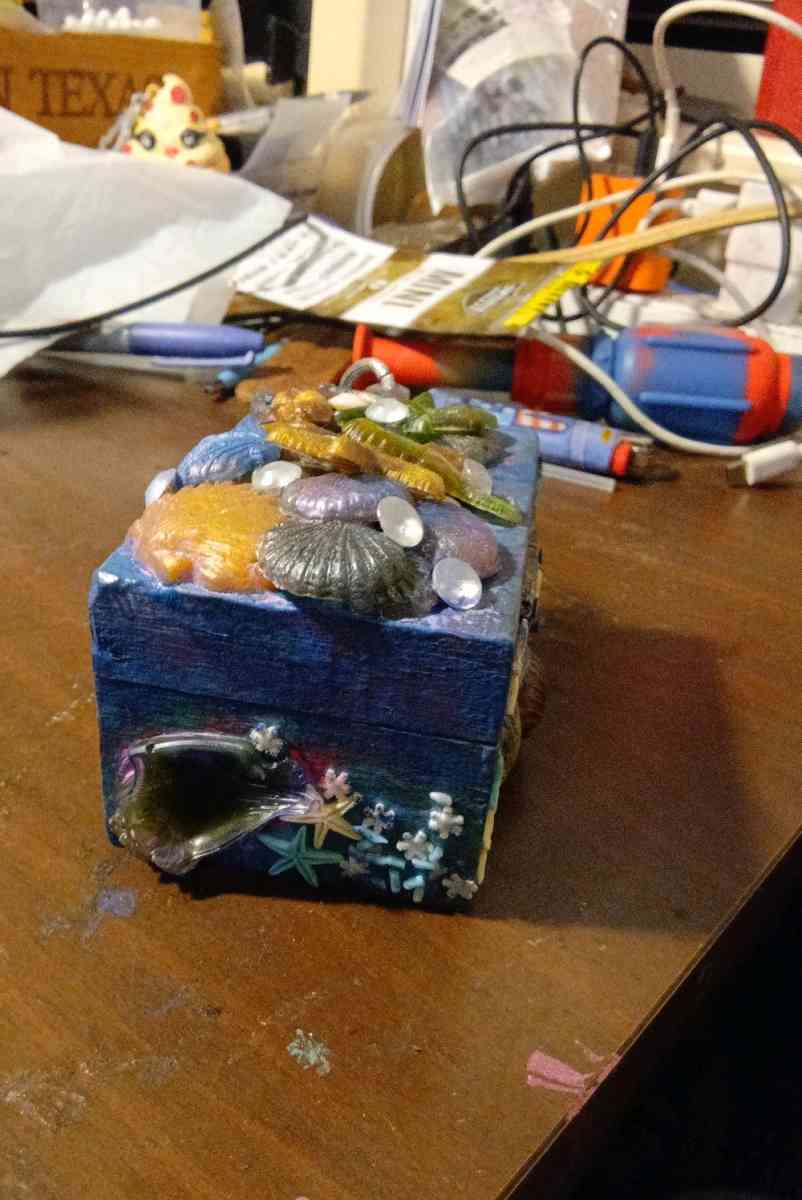 under the Sea trinket box - Lufkin, Texas - FleaMarketBay