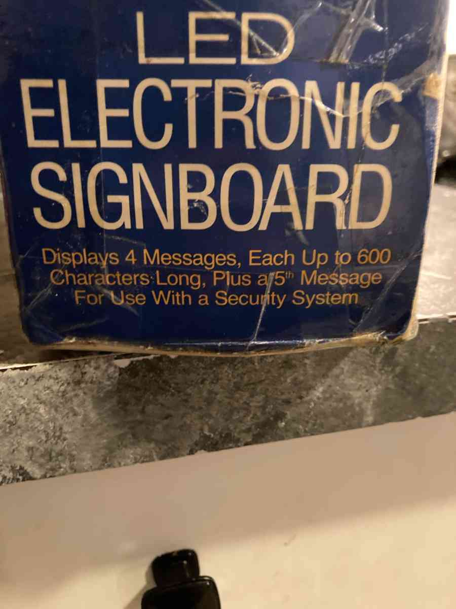 Micronta LED Electronic Signboard - Essington, Pennsylvania - FleaMarketBay