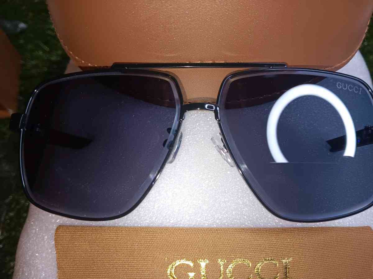 GG black sunglasses for women comes with box and dust bag - Victorville, California - FleaMarketBay