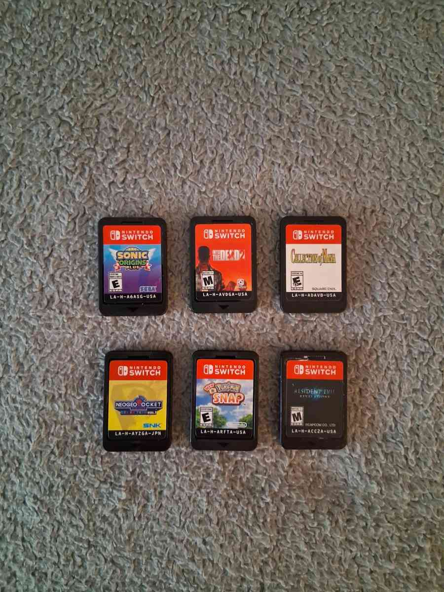 6 Nintendo Switch Games for Nintendo Switch - North Hollywood, California - FleaMarketBay