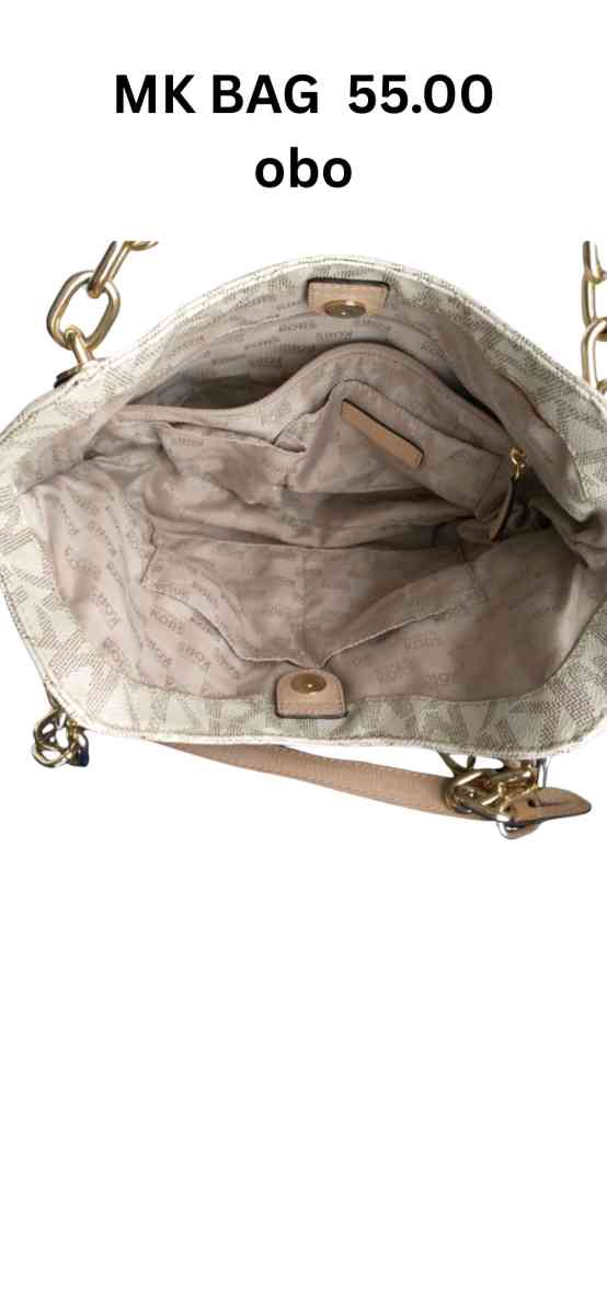 Mk bag beige cream - Lexington, North Carolina - FleaMarketBay