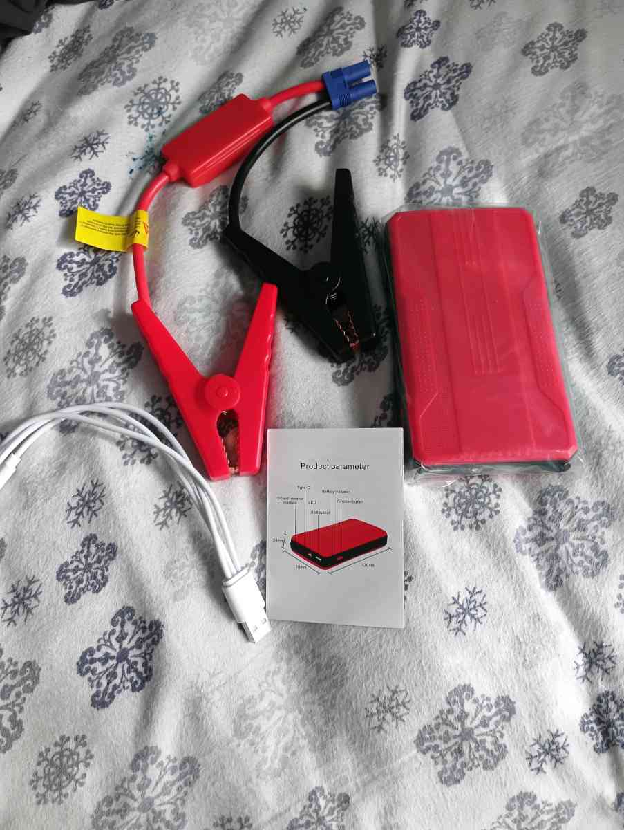 New 1000Amp Jump Starter Rechargable