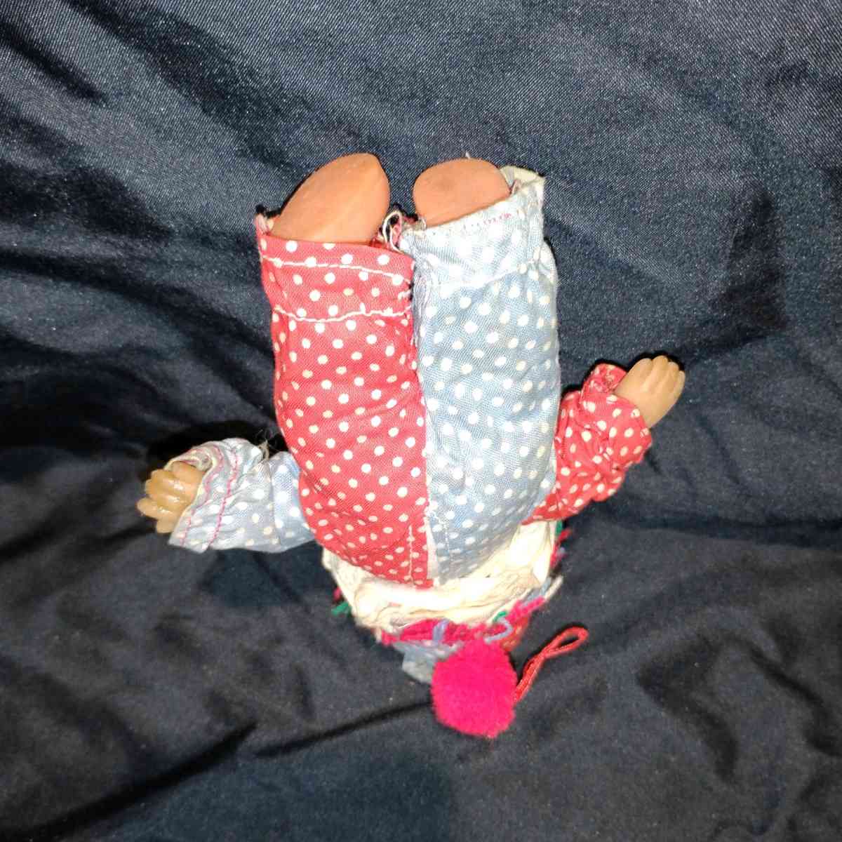 this is a vintage collectible clown doll cloth body vinyl he - New Braunfels, Texas - FleaMarketBay