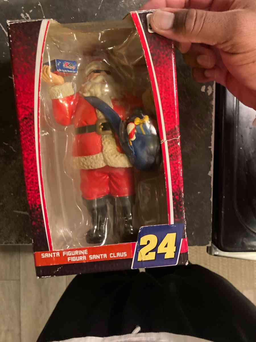 Jeff Gordon 24 NASCAR Santa Figurine - Essington, Pennsylvania
