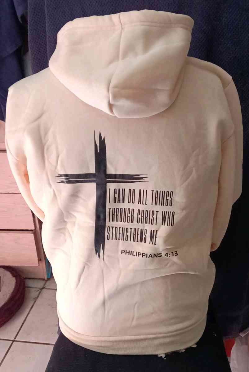 Christian Graphic hoodie with a cross design - Los Angeles, California - FleaMarketBay