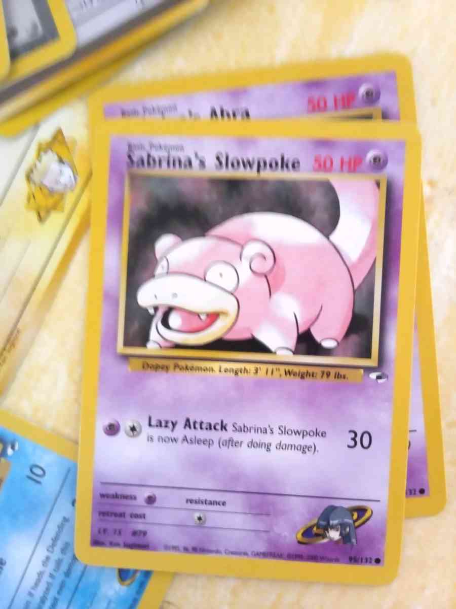 Sabrina pokemon cards - Mobile, Alabama - FleaMarketBay