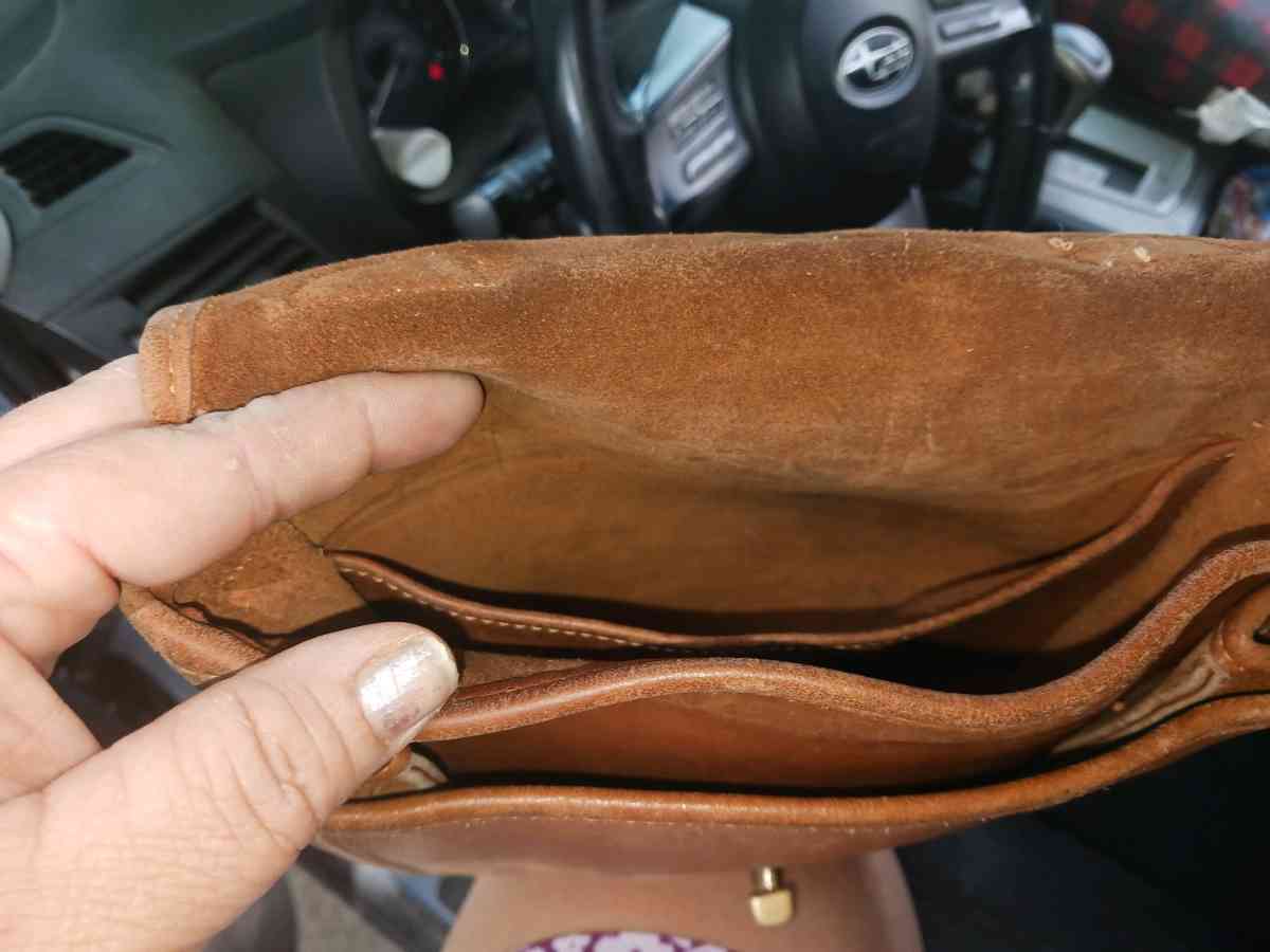 original Coach bag genuine leather - Las Cruces, New Mexico - FleaMarketBay