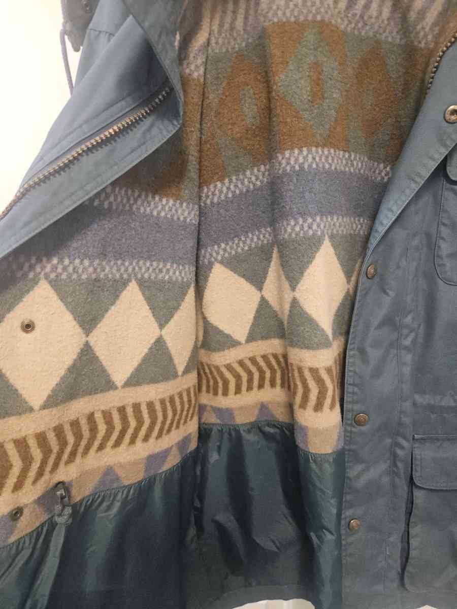 VTG Eddie Bauer Chore Coat Jacket - Tulsa, Oklahoma - FleaMarketBay