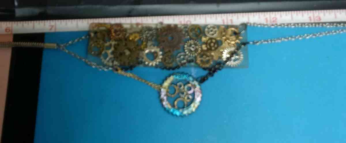 steampunk necklace - Lufkin, Texas