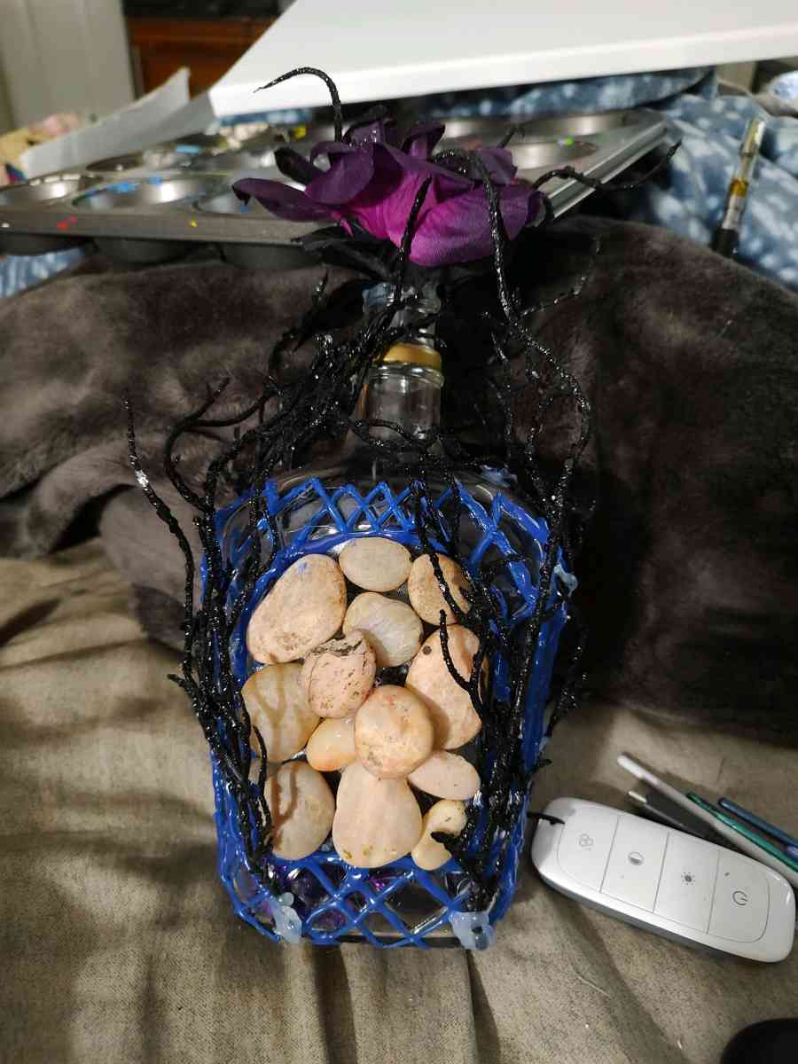 a handmade decorative bottle - Double Springs, Alabama - FleaMarketBay