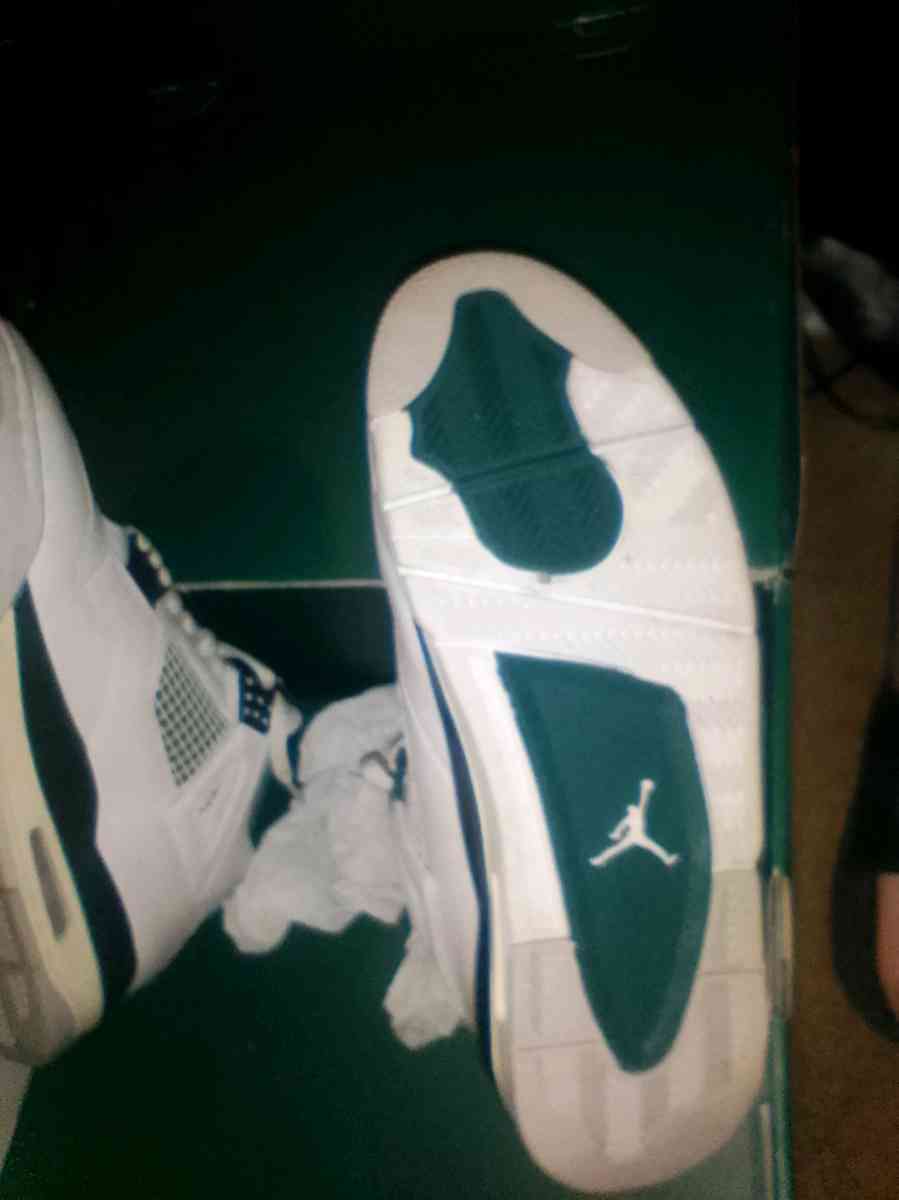 Air Jordan 4 stockx retros oxidized green - Akron, Ohio - FleaMarketBay